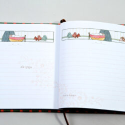 ספר מתנה ליולדת, ספר לכתיבה מאוייר ומקושט, ספר עם גרפיקה שמעודדת