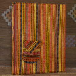 אלבום פסים בד ז׳קט עם כיס