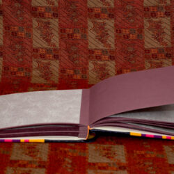 פסים צבעוני דפים סגולים