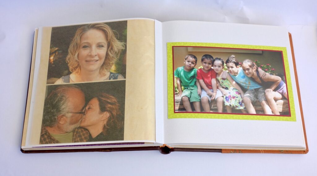 אלבום בהדבקה מתנה