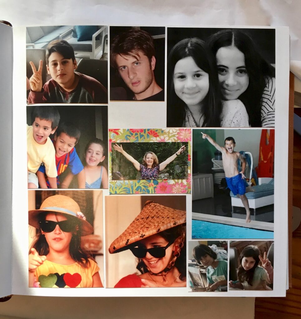 קולאג׳ סיכום של האלבום מתנה