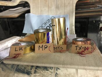 חומרי הטבעה שונים